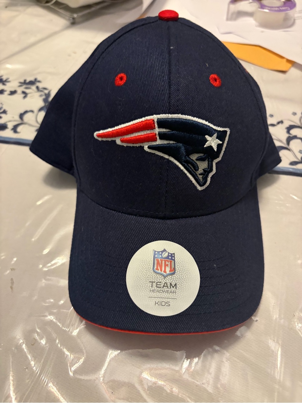 New England Patriots Navy & Red Men’s Cap